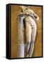 Statue of a Resting Satyr-Praxiteles Praxiteles-Framed Stretched Canvas