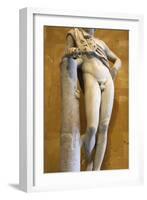Statue of a Resting Satyr-Praxiteles Praxiteles-Framed Photographic Print