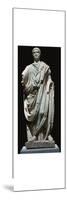Statue of a Roman citizen with a toga, 1st century BC. Artist: Unknown-Unknown-Mounted Art Print