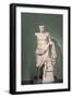 Statue of a Roman Commander in Hellenistic Style, Between 90 and 70 BC, National Museum of Rome-null-Framed Giclee Print