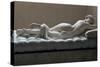 Statue of a sleeping Hermaphrodite, Artist: Unknown-Unknown-Stretched Canvas