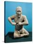 Statue of a Wrestler from Santa Maria Uxpanapan-null-Stretched Canvas