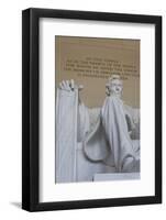 Statue of Abe Lincoln-Hofmeester-Framed Photographic Print