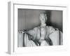 Statue of Abraham Lincoln at the Lincoln Memorial, Washington, D.C., USA-Dennis Flaherty-Framed Photographic Print