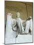 Statue of Abraham Lincoln in the Lincoln Memorial, Washington D.C., USA-Robert Harding-Mounted Photographic Print