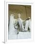 Statue of Abraham Lincoln in the Lincoln Memorial, Washington D.C., USA-Robert Harding-Framed Photographic Print