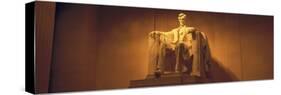 Statue of Abraham Lincoln, Lincoln Memorial, Washington D.C., USA-null-Stretched Canvas