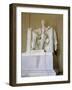 Statue of Abraham Lincoln, Lincoln Memorial, Washington DC, USA-G Richardson-Framed Photographic Print