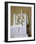 Statue of Abraham Lincoln, Lincoln Memorial, Washington DC, USA-G Richardson-Framed Photographic Print