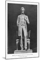 Statue of Abraham Lincoln, Lincoln Park, Chicago, 1887-Augustus Saint-gaudens-Mounted Giclee Print