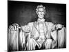 Statue of Abraham Lincoln, Washington D.C, District of Columbia, White Frame, White Frame-Philippe Hugonnard-Mounted Premium Photographic Print