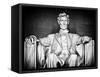 Statue of Abraham Lincoln, Washington D.C, District of Columbia, White Frame, White Frame-Philippe Hugonnard-Framed Stretched Canvas