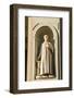 Statue of Accorso, Uffizi, Florence (Firenze), UNESCO World Heritage Site, Tuscany, Italy, Europe-Nico Tondini-Framed Photographic Print