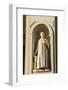 Statue of Accorso, Uffizi, Florence (Firenze), UNESCO World Heritage Site, Tuscany, Italy, Europe-Nico Tondini-Framed Photographic Print