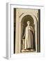 Statue of Accorso, Uffizi, Florence (Firenze), UNESCO World Heritage Site, Tuscany, Italy, Europe-Nico Tondini-Framed Photographic Print