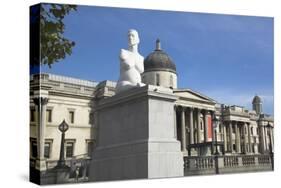 Statue of Alison Lapper, Trafalgar Square, London, England, United Kingdom-Charles Bowman-Stretched Canvas