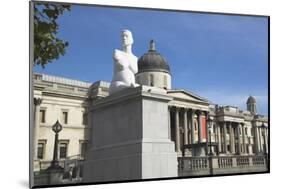 Statue of Alison Lapper, Trafalgar Square, London, England, United Kingdom-Charles Bowman-Mounted Photographic Print