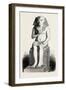 Statue of Amenophis IV, Ehuenaten, Egypt, 1879-null-Framed Giclee Print