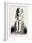 Statue of Amenophis IV, Ehuenaten, Egypt, 1879-null-Framed Giclee Print