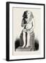 Statue of Amenophis IV, Ehuenaten, Egypt, 1879-null-Framed Giclee Print