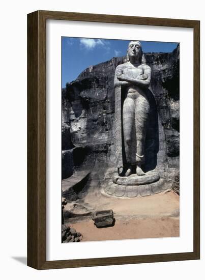 Statue of Ananda-null-Framed Giclee Print