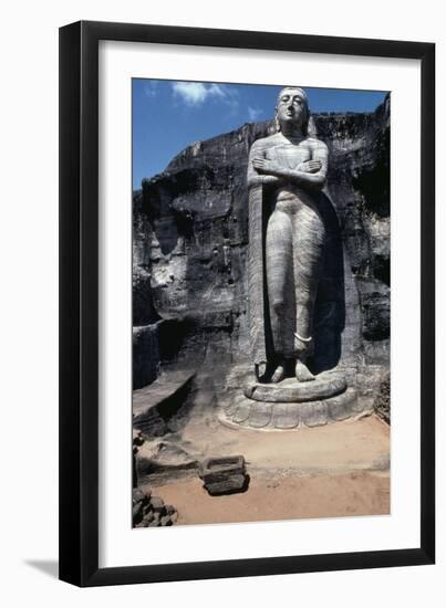 Statue of Ananda-null-Framed Giclee Print