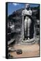 Statue of Ananda-null-Framed Stretched Canvas