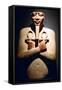 Statue of Ancient Egyptian Pharaoh Tuthmosis Iii, Luxor, 18th Dynasty, 15th Century Bc-null-Framed Stretched Canvas