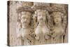 Statue of Angels Outside a Church in the Baroque City of Lecce, Puglia, Italy, Europe-Martin-Stretched Canvas
