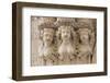 Statue of Angels Outside a Church in the Baroque City of Lecce, Puglia, Italy, Europe-Martin-Framed Photographic Print