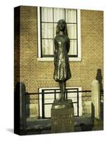Statue of Anne Frank, Amsterdam-Christopher Rennie-Stretched Canvas