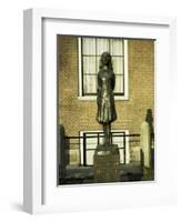 Statue of Anne Frank, Amsterdam-Christopher Rennie-Framed Photographic Print