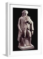 Statue of Anne-Robert Jacques Turgot-null-Framed Giclee Print