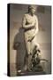 Statue of Aphrodite, Goddess of Beauty and Love-null-Stretched Canvas