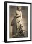 Statue of Aphrodite, Goddess of Beauty and Love-null-Framed Premium Photographic Print