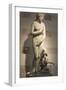 Statue of Aphrodite, Goddess of Beauty and Love-null-Framed Premium Photographic Print