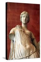 Statue of Aphrodite, Goddess of Beauty and Love-null-Stretched Canvas