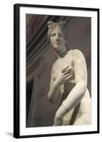 Statue of Aphrodite, Goddess of Beauty and Love-null-Framed Photographic Print