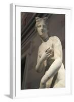 Statue of Aphrodite, Goddess of Beauty and Love-null-Framed Photographic Print