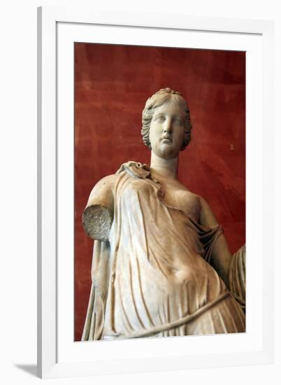 Statue of Aphrodite, Goddess of Beauty and Love-null-Framed Photographic Print