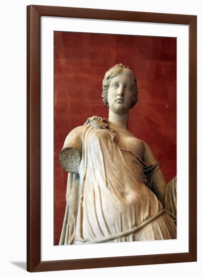 Statue of Aphrodite, Goddess of Beauty and Love-null-Framed Photographic Print