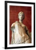 Statue of Aphrodite, Goddess of Beauty and Love-null-Framed Photographic Print