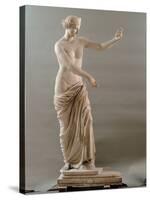 Statue of Aphrodite Type Capua, 2nd Century, White Marble, Full Relief-null-Stretched Canvas