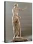 Statue of Aphrodite Type Capua, 2nd Century, White Marble, Full Relief-null-Stretched Canvas