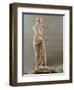 Statue of Aphrodite Type Capua, 2nd Century, White Marble, Full Relief-null-Framed Premium Photographic Print