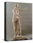 Statue of Aphrodite Type Capua, 2nd Century, White Marble, Full Relief-null-Stretched Canvas