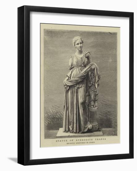 Statue of Aphrodite Urania-null-Framed Giclee Print