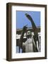 Statue of Apollo in the Ruined Temple of Apollo in Ancient Pompeii-Martin Child-Framed Photographic Print