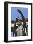 Statue of Apollo in the Ruined Temple of Apollo in Ancient Pompeii-Martin Child-Framed Photographic Print