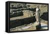 Statue of Asclepius, Ampurias, Greek City Founded in the 6th Century BC, Catalonia, Spain-null-Framed Stretched Canvas
